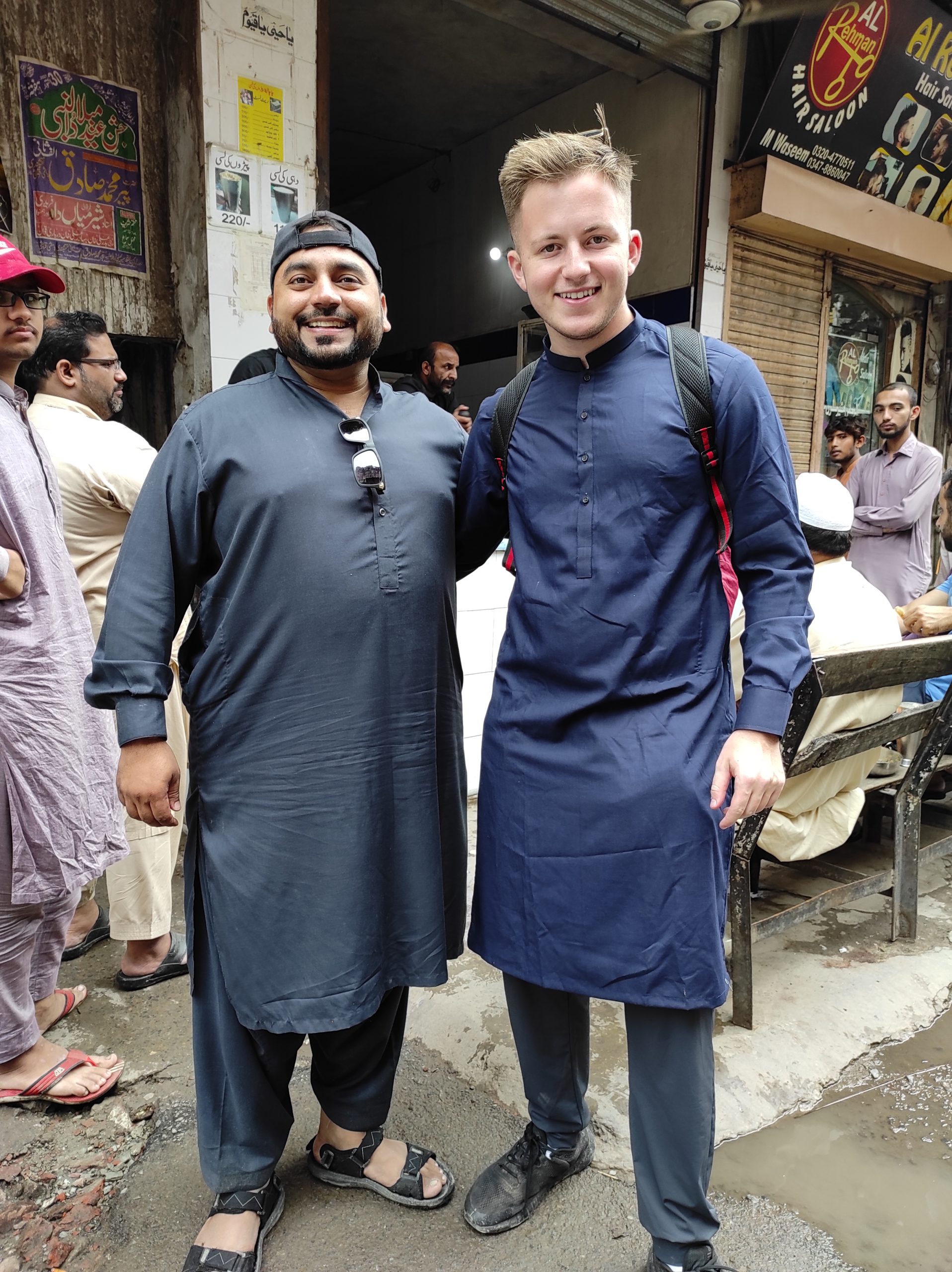 Harry Jaggard in Lahore